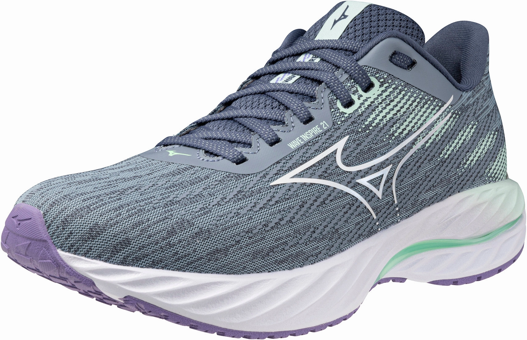 Shoes Mizuno Mizuno Wave Inspire 21 Womens Running Shoes - Grey