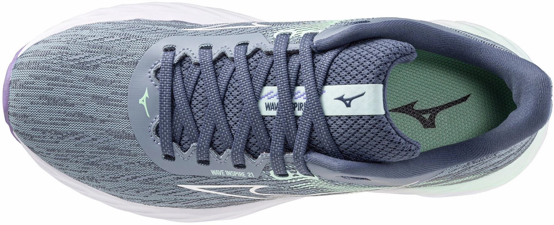 Shoes Mizuno Mizuno Wave Inspire 21 Womens Running Shoes - Grey