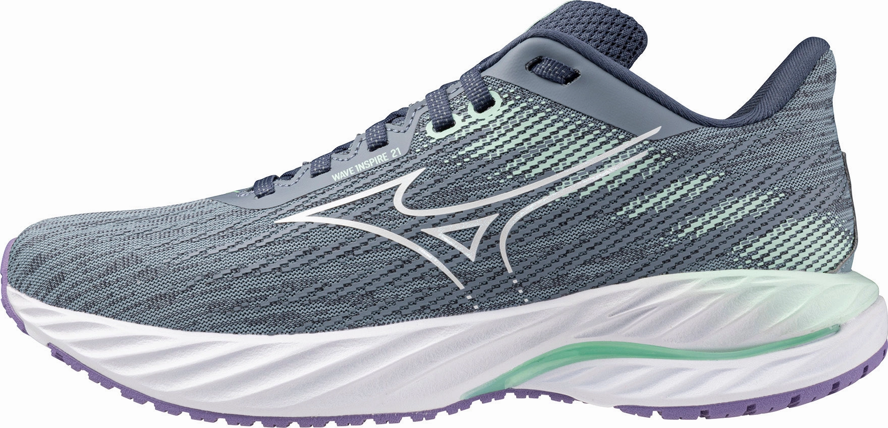 Shoes Mizuno Mizuno Wave Inspire 21 Womens Running Shoes - Grey