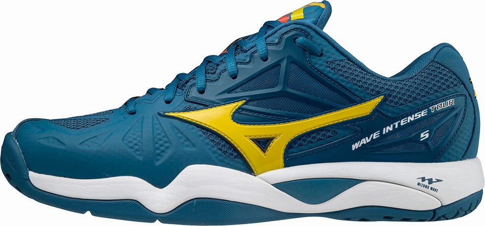 Shoes Mizuno Mizuno Wave Intense Tour 5 Mens Tennis Shoes - Blue