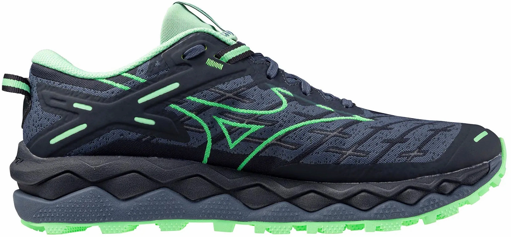 Shoes Mizuno Mizuno Wave Mujin 10 Mens Trail Running Shoes - Blue
