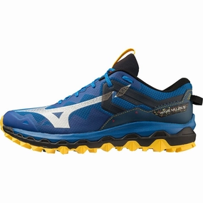Shoes Mizuno Mizuno Wave Mujin 9 Mens Trail Running Shoes - Blue