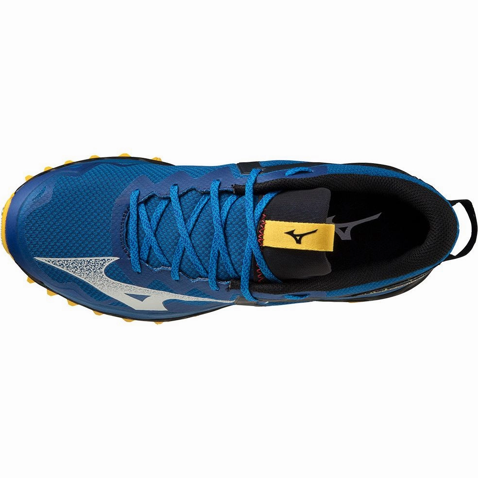Shoes Mizuno Mizuno Wave Mujin 9 Mens Trail Running Shoes - Blue