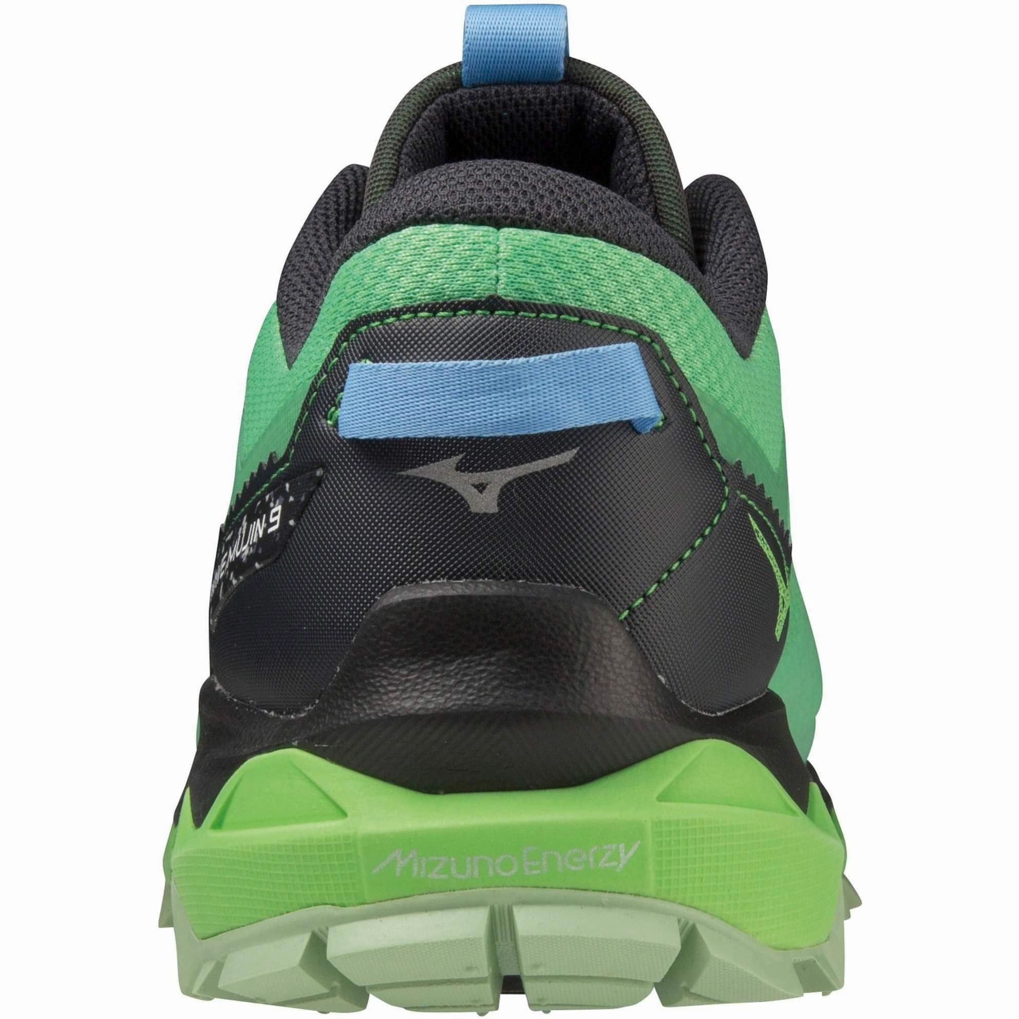 Shoes Mizuno Mizuno Wave Mujin 9 Mens Trail Running Shoes - Green
