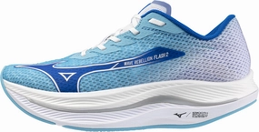 Shoes Mizuno Mizuno Wave Rebellion Flash 2 Mens Running Shoes - Blue