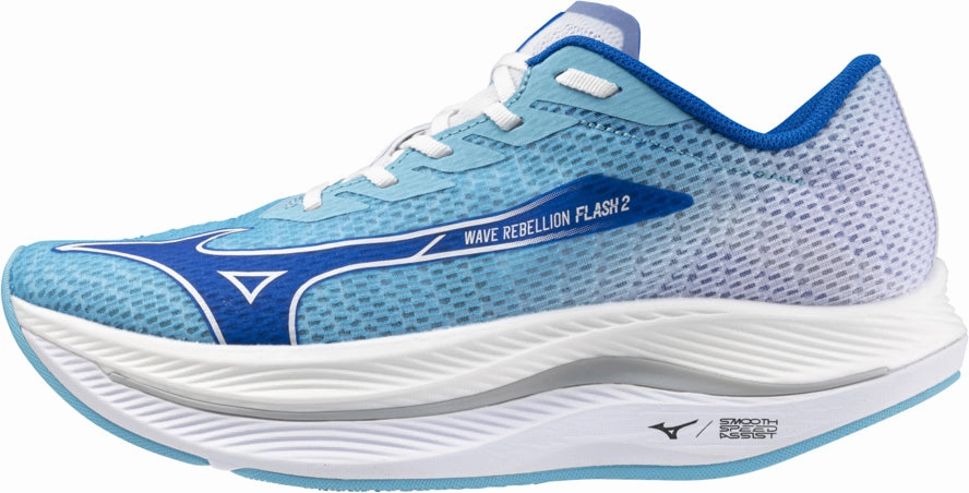 Shoes Mizuno Mizuno Wave Rebellion Flash 2 Mens Running Shoes - Blue