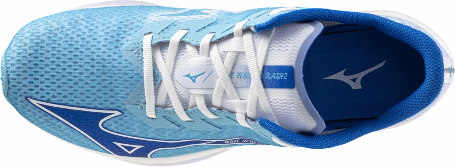 Shoes Mizuno Mizuno Wave Rebellion Flash 2 Mens Running Shoes - Blue