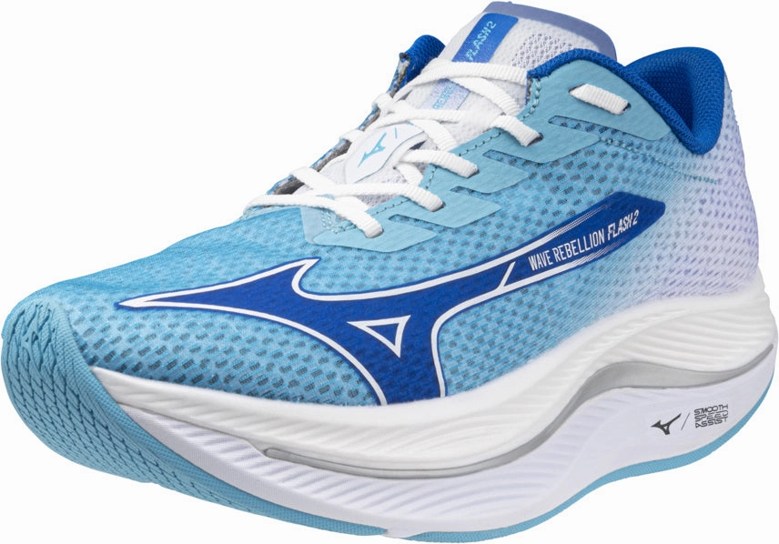 Shoes Mizuno Mizuno Wave Rebellion Flash 2 Mens Running Shoes - Blue