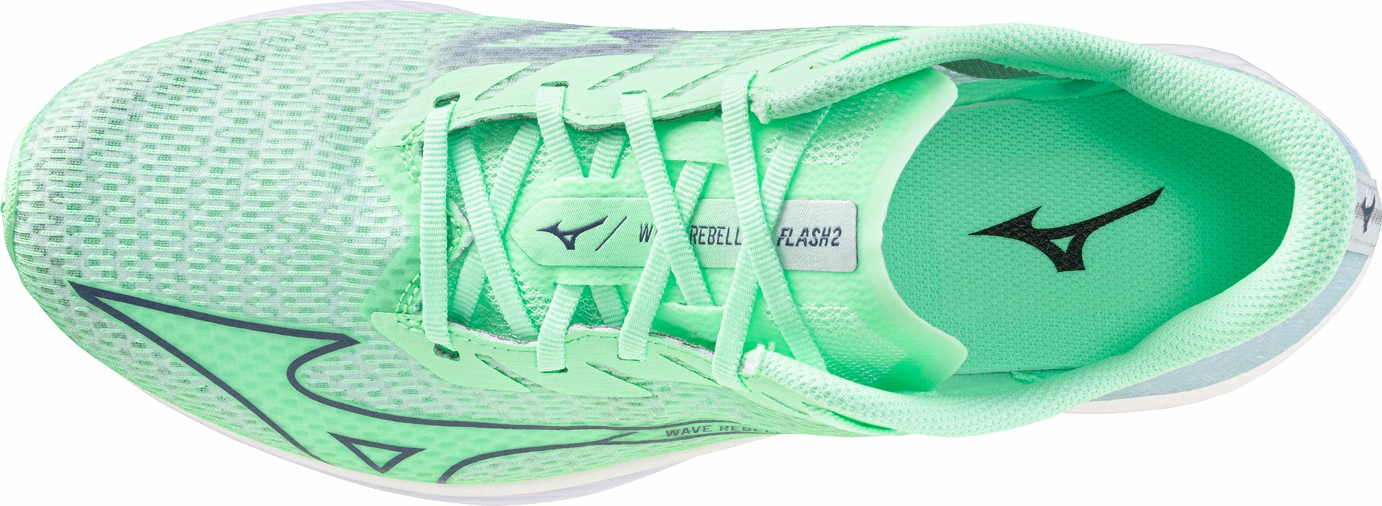 Shoes Mizuno Mizuno Wave Rebellion Flash 2 Mens Running Shoes - Green