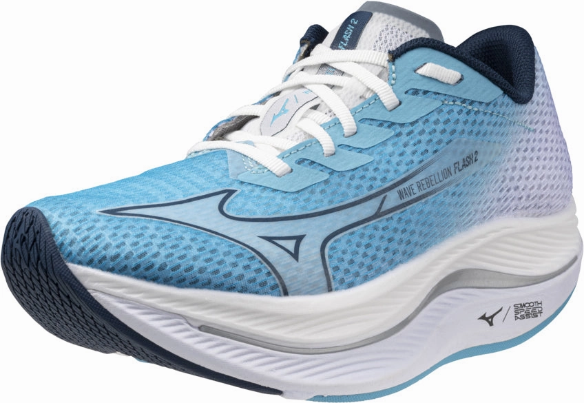 Shoes Mizuno Mizuno Wave Rebellion Flash 2 Womens Running Shoes - Blue