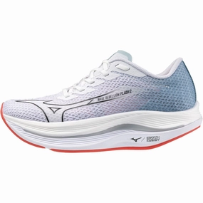 Shoes Mizuno Mizuno Wave Rebellion Flash 2 Womens Running Shoes - White