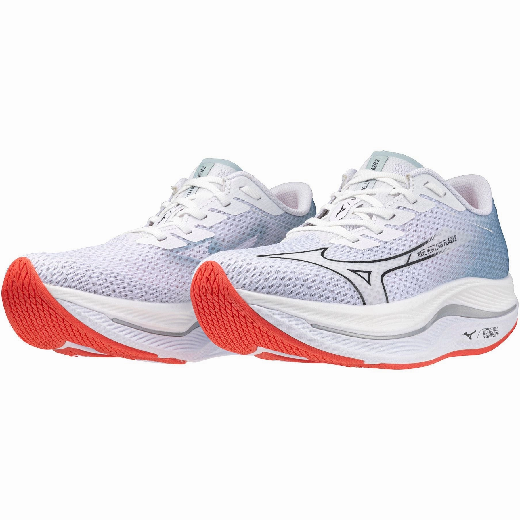 Shoes Mizuno Mizuno Wave Rebellion Flash 2 Womens Running Shoes - White