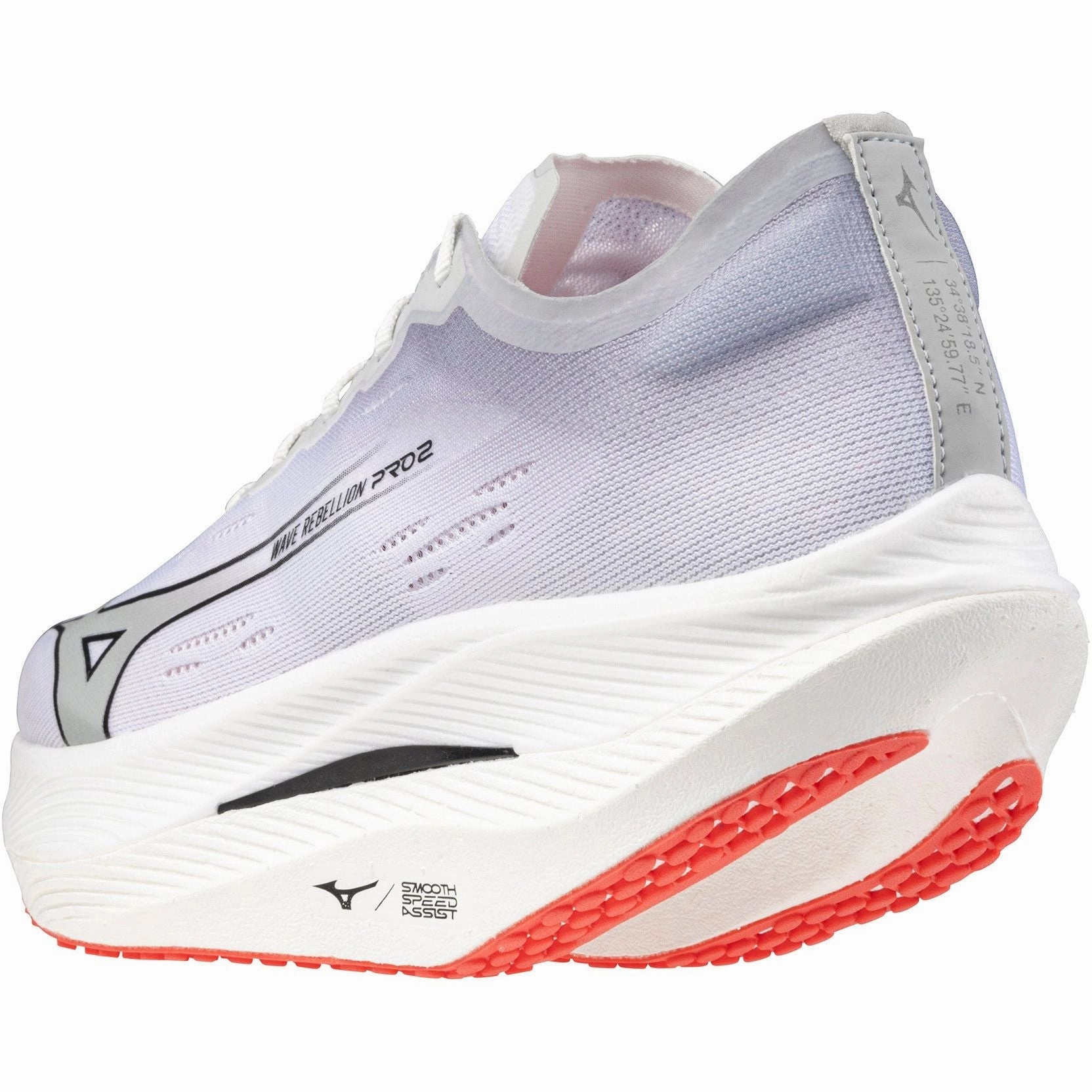 Shoes Mizuno Mizuno Wave Rebellion Pro 2 Mens Running Shoes - White