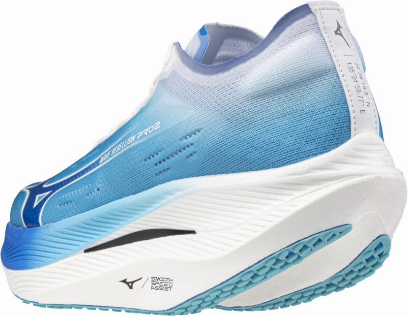 Shoes Mizuno Mizuno Wave Rebellion Pro 2 Running Shoes - Blue