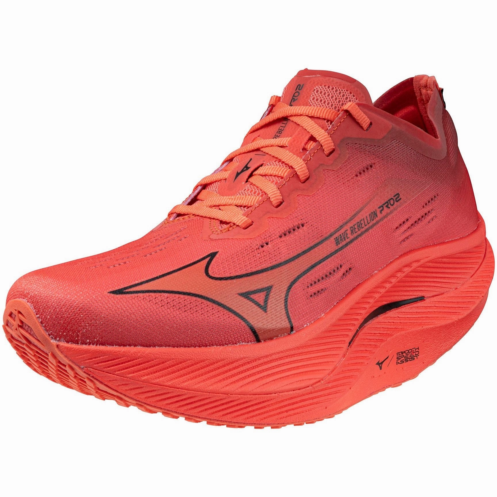 Shoes Mizuno Mizuno Wave Rebellion Pro 2 Running Shoes - Red