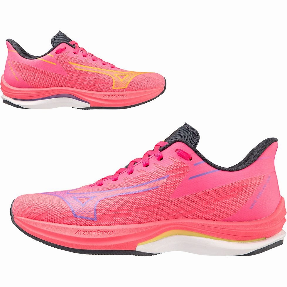 Shoes Mizuno Mizuno Wave Rebellion Sonic Womens Running Shoes - Pink