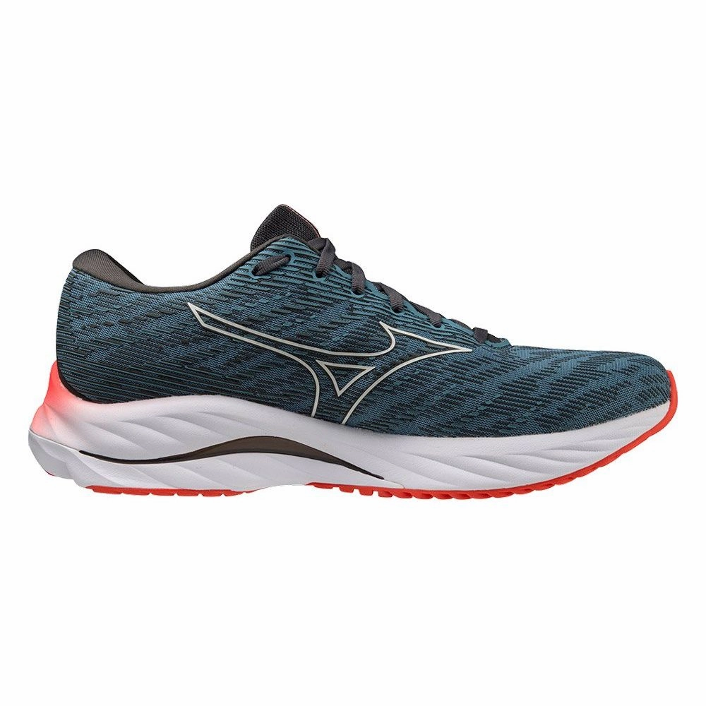 Shoes Mizuno Mizuno Wave Rider 26 Mens Running Shoes - Blue