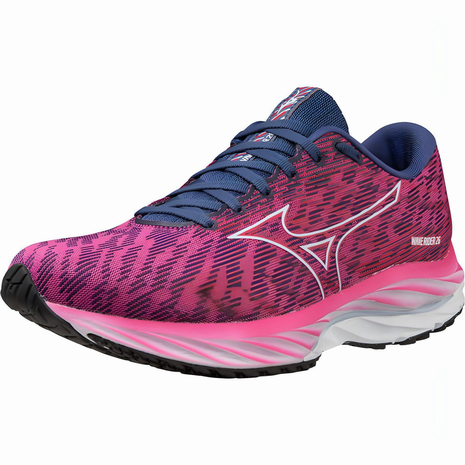 Shoes Mizuno Mizuno Wave Rider 26 Womens Running Shoes - Pink