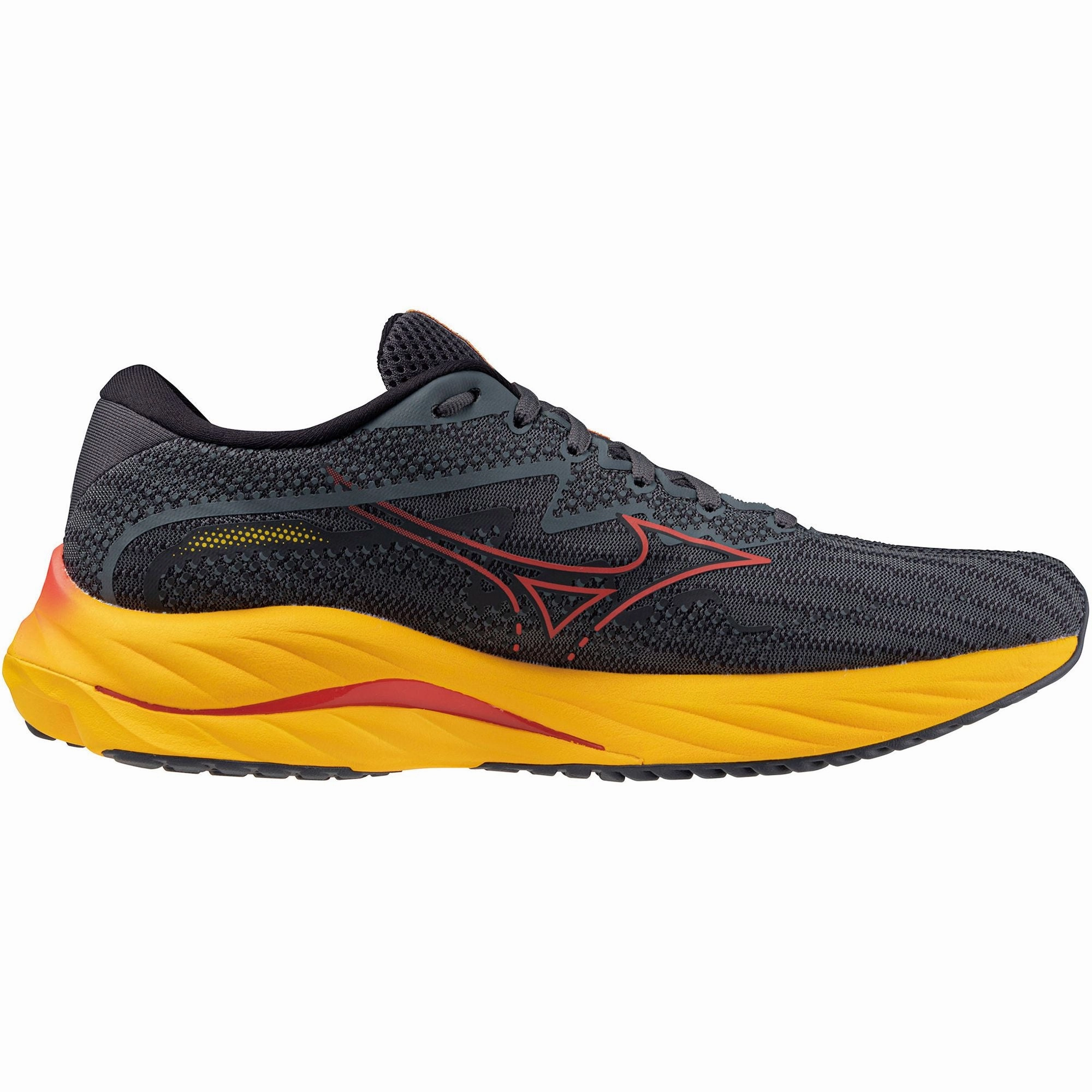 Shoes Mizuno Mizuno Wave Rider 27 Mens Running Shoes - Grey