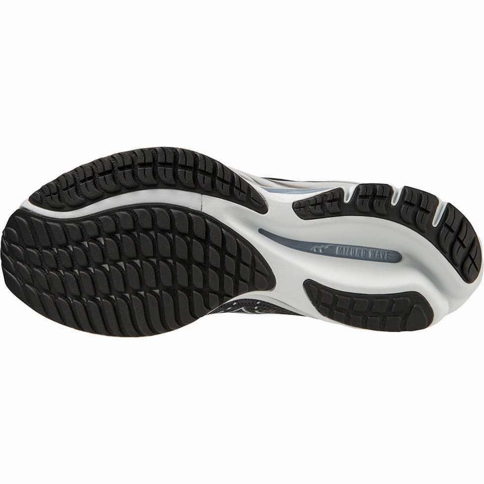 Shoes Mizuno Mizuno Wave Rider 27 WIDE FIT (D) Womens Running Shoes - Black