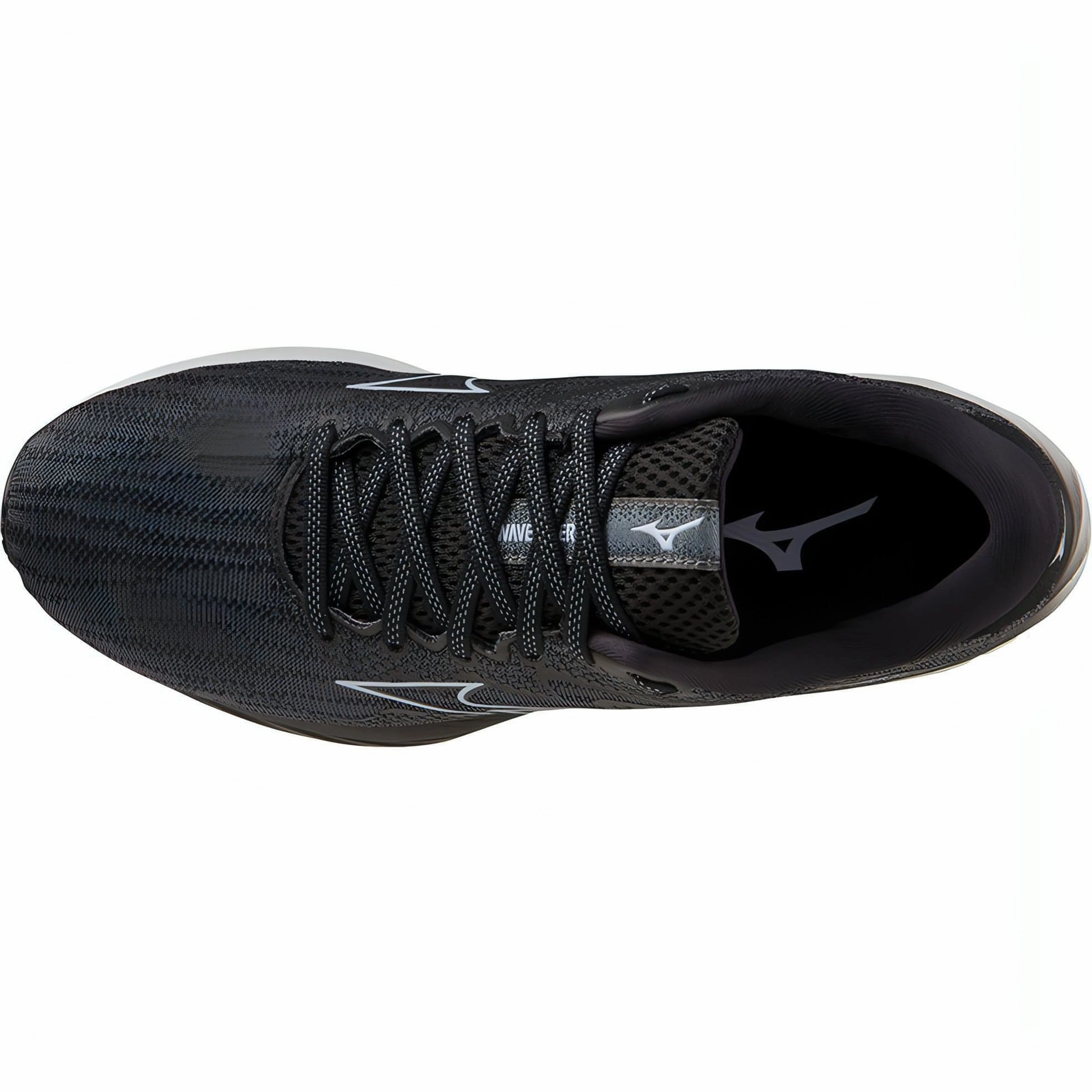 Shoes Mizuno Mizuno Wave Rider 27 WIDE FIT (D) Womens Running Shoes - Black