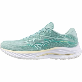 Shoes Mizuno Mizuno Wave Rider 27 Womens Running Shoes - Green
