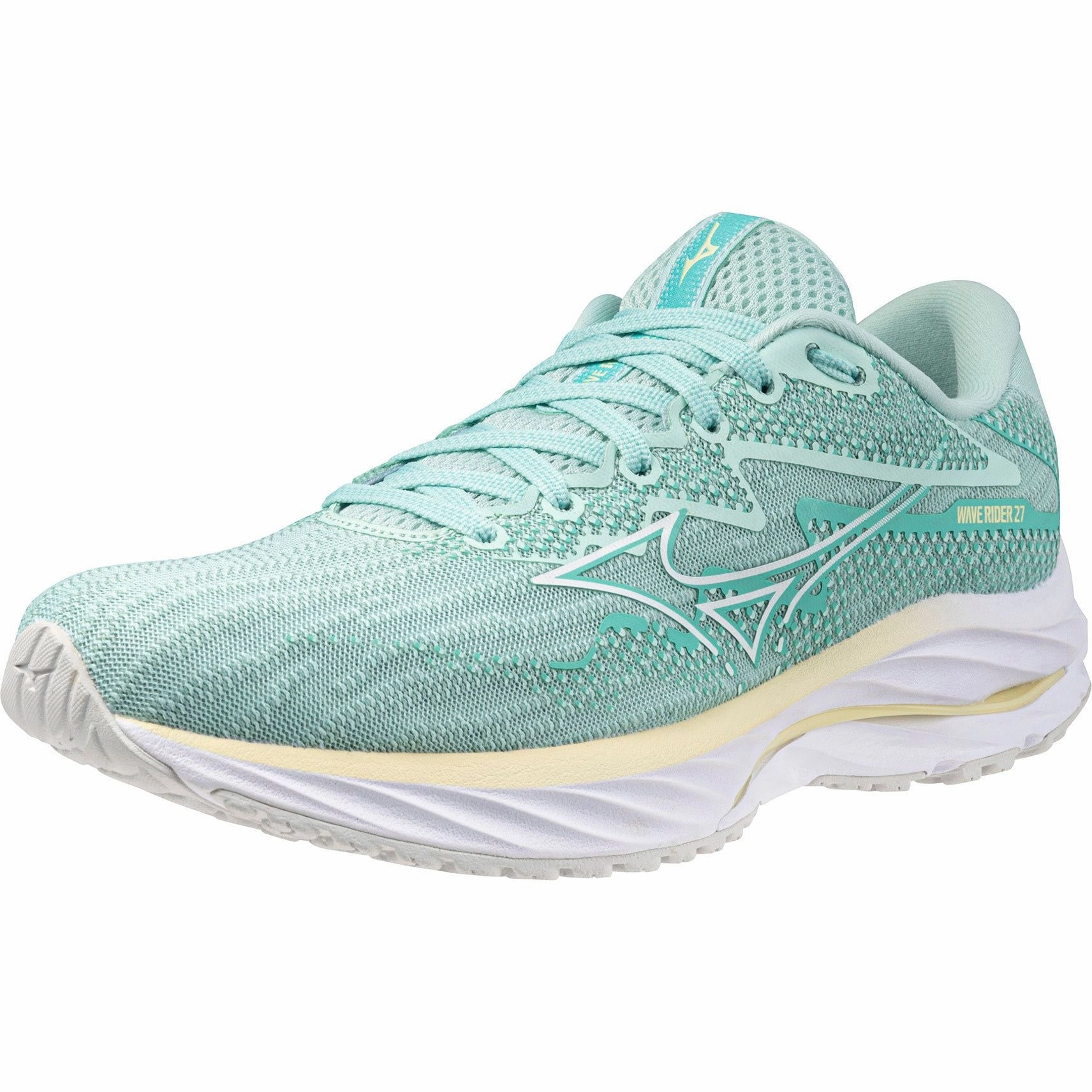 Shoes Mizuno Mizuno Wave Rider 27 Womens Running Shoes - Green