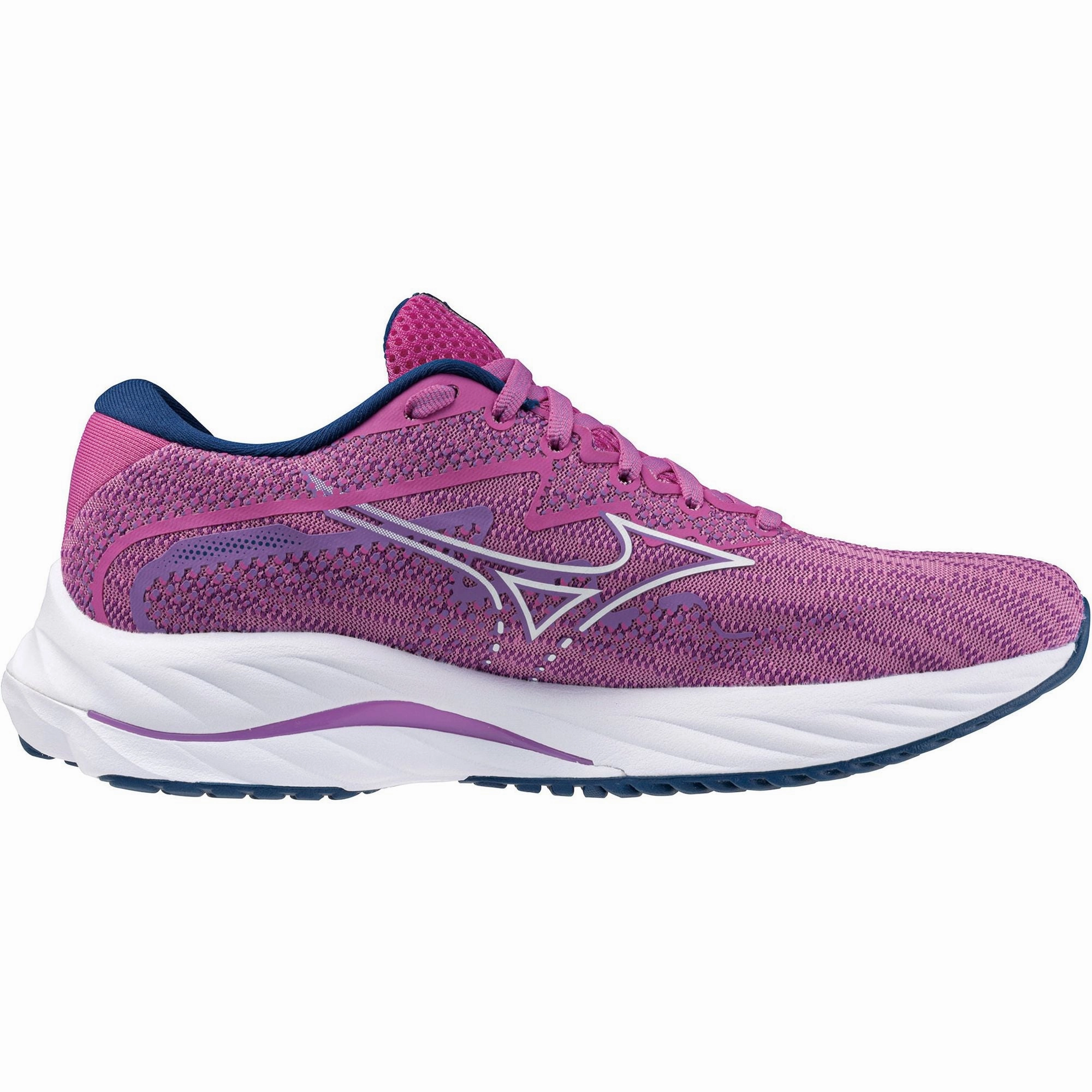 Shoes Mizuno Mizuno Wave Rider 27 Womens Running Shoes - Pink
