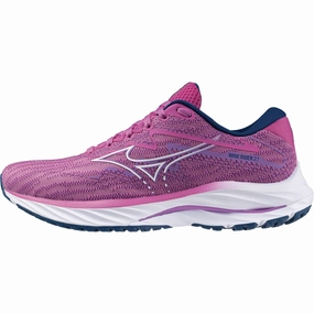Shoes Mizuno Mizuno Wave Rider 27 Womens Running Shoes - Pink