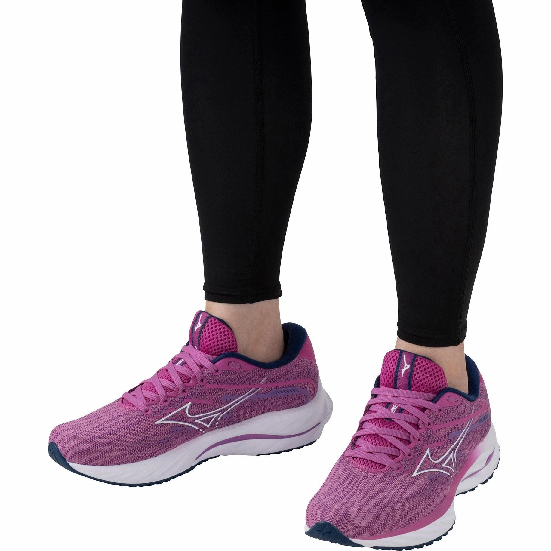 Shoes Mizuno Mizuno Wave Rider 27 Womens Running Shoes - Pink