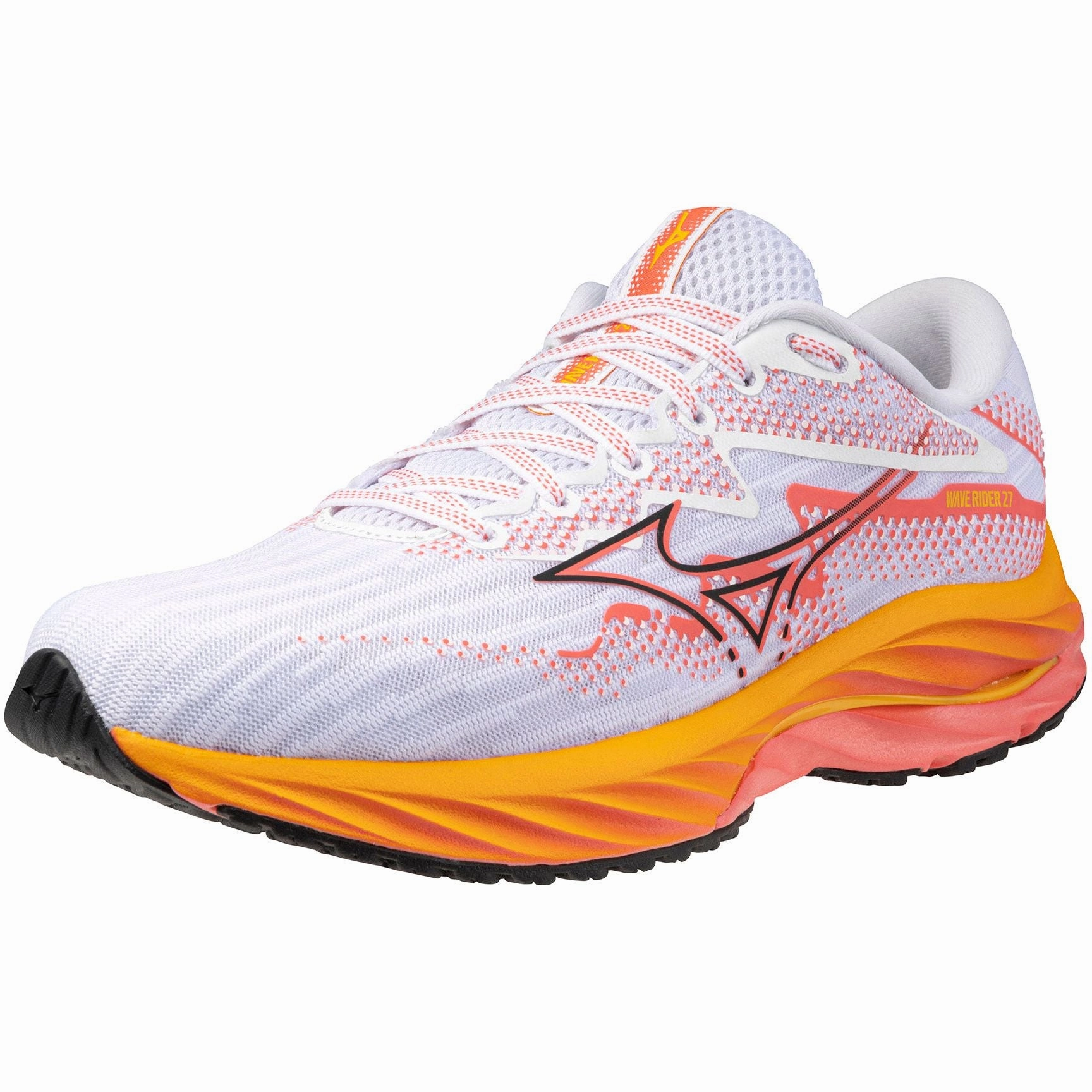 Shoes Mizuno Mizuno Wave Rider 27 Womens Running Shoes - White
