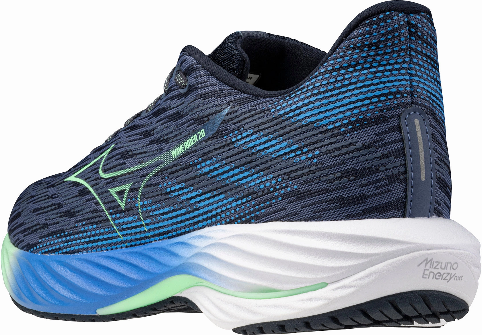 Shoes Mizuno Mizuno Wave Rider 28 Mens Running Shoes - Blue