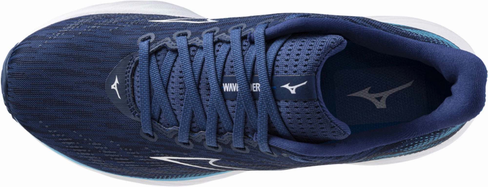 Shoes Mizuno Mizuno Wave Rider 28 Mens Running Shoes - Blue