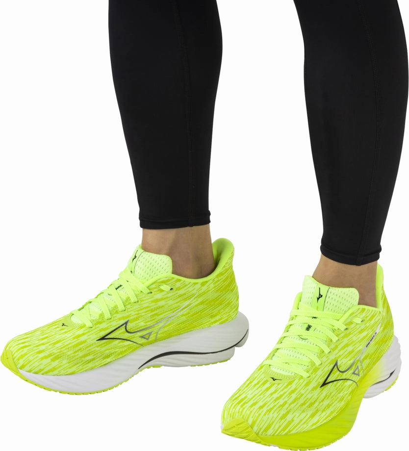 Shoes Mizuno Mizuno Wave Rider 28 Mens Running Shoes - Green