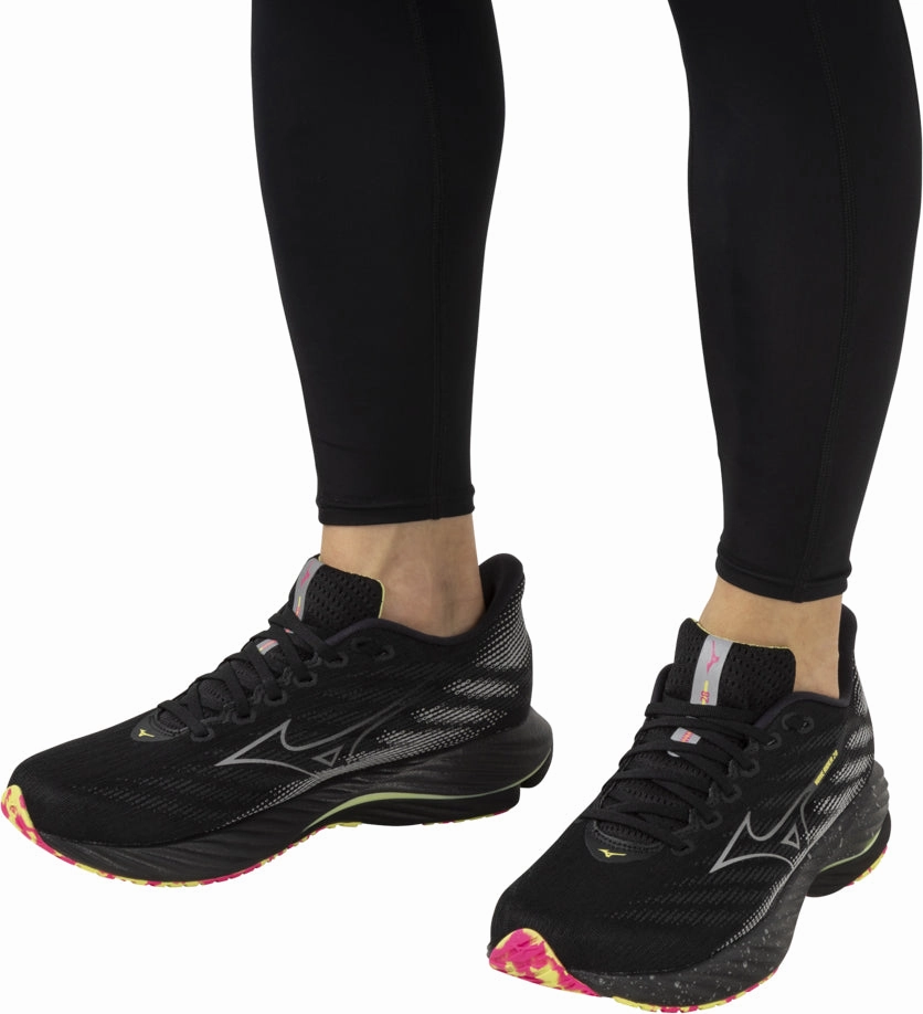 Shoes Mizuno Mizuno Wave Rider 28 Running Shoes - Black
