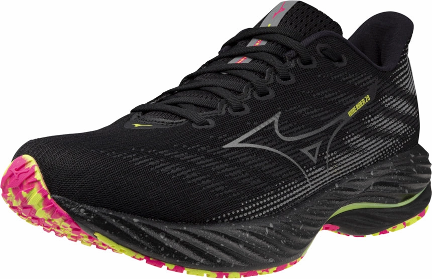 Shoes Mizuno Mizuno Wave Rider 28 Running Shoes - Black