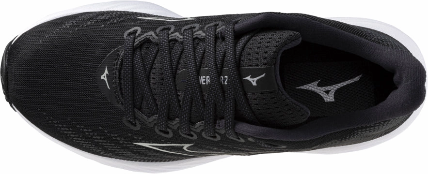 Shoes Mizuno Mizuno Wave Rider 28 WIDE FIT (D) Womens Running Shoes - Black