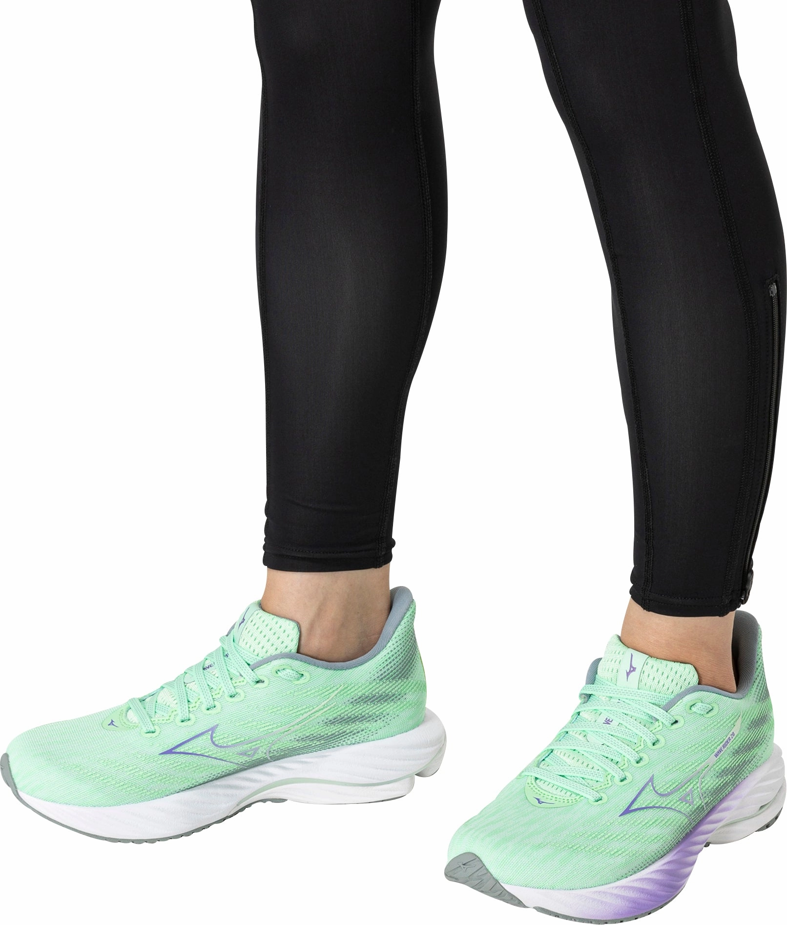 Shoes Mizuno Mizuno Wave Rider 28 Womens Running Shoes - Green