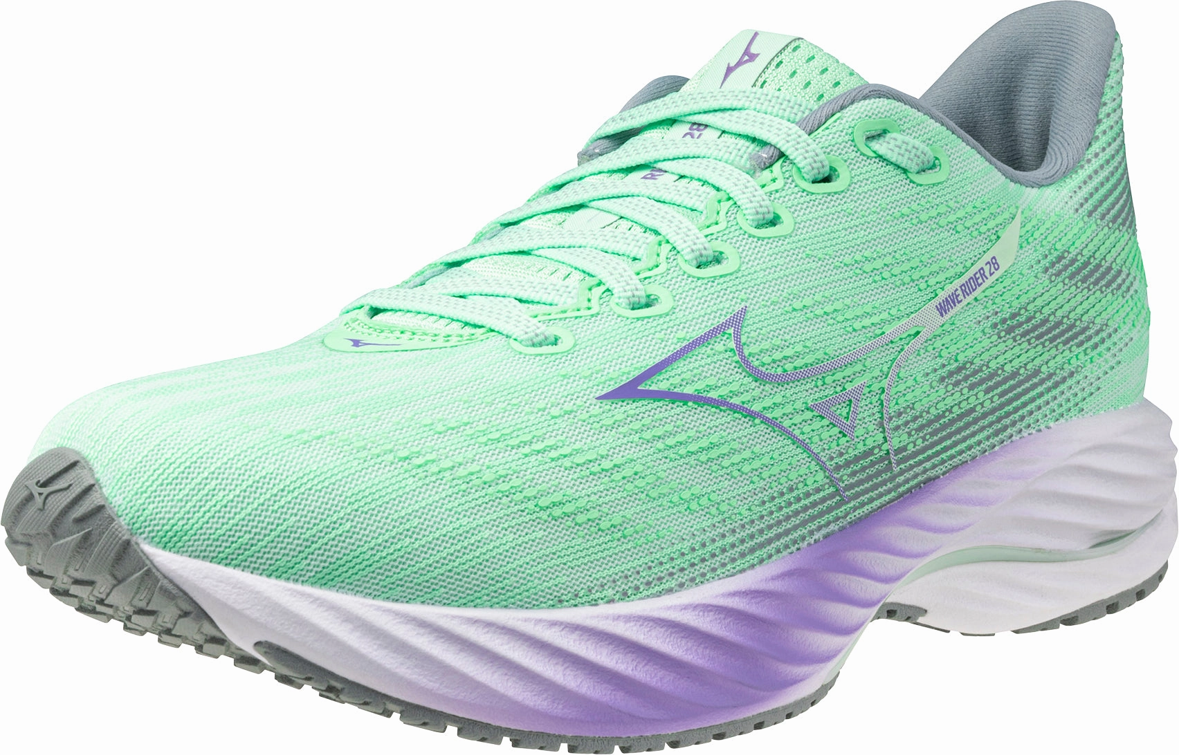 Shoes Mizuno Mizuno Wave Rider 28 Womens Running Shoes - Green