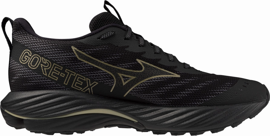 Shoes Mizuno Mizuno Wave Rider GORE-TEX 2 Mens Trail Running Shoes - Black