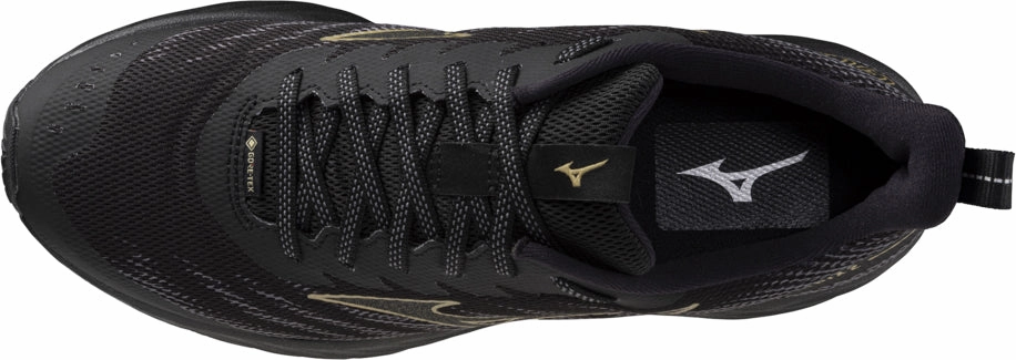 Shoes Mizuno Mizuno Wave Rider GORE-TEX 2 Mens Trail Running Shoes - Black