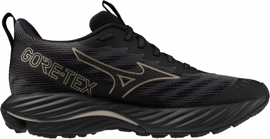 Shoes Mizuno Mizuno Wave Rider GORE-TEX 2 Womens Trail Running Shoes - Black