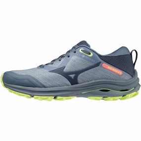 Shoes Mizuno Mizuno Wave Rider GORE-TEX Womens Running Shoes - Blue