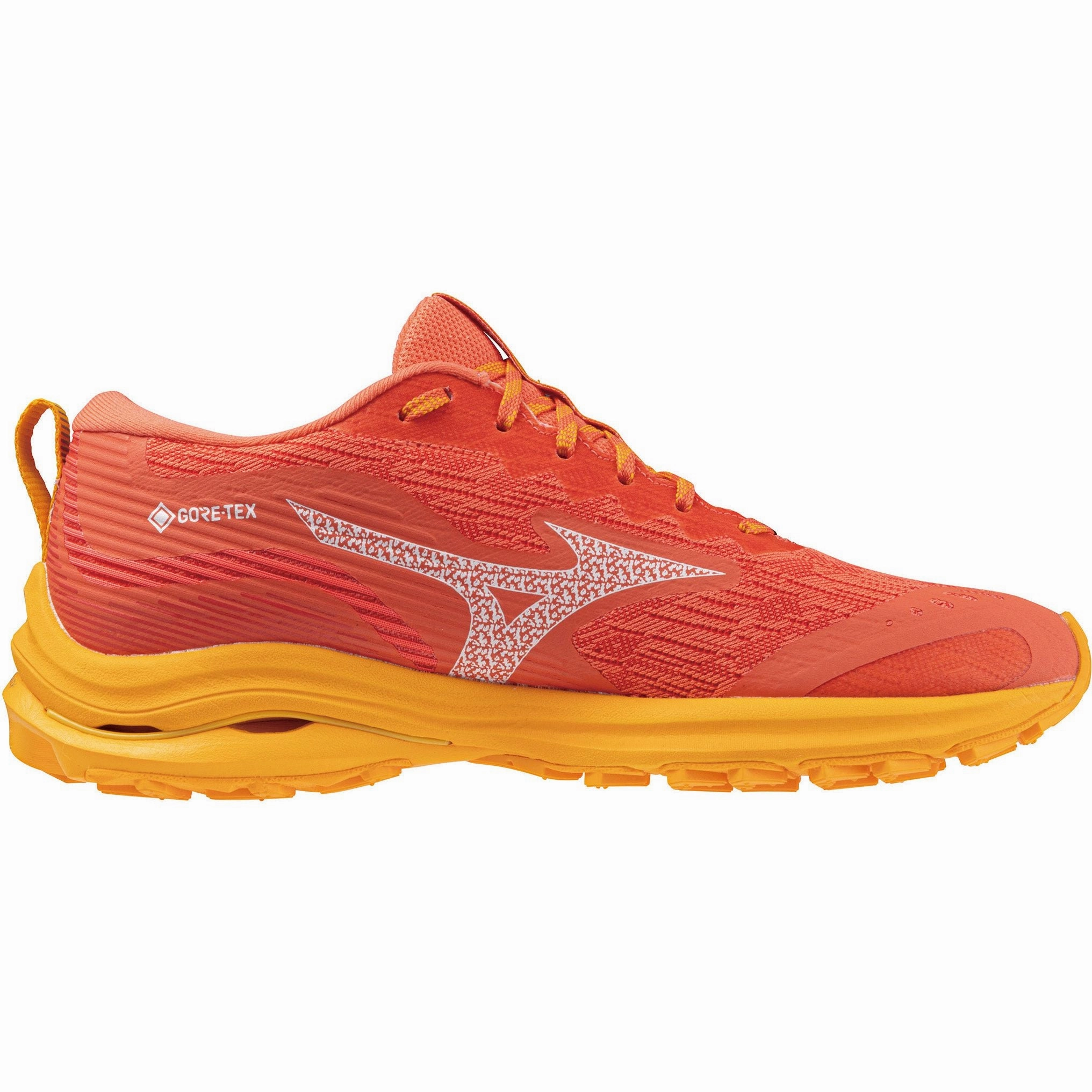 Shoes Mizuno Mizuno Wave Rider GORE-TEX Womens Running Shoes - Orange