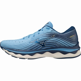 Shoes Mizuno Mizuno Wave Sky 6 Mens Running Shoes - Blue