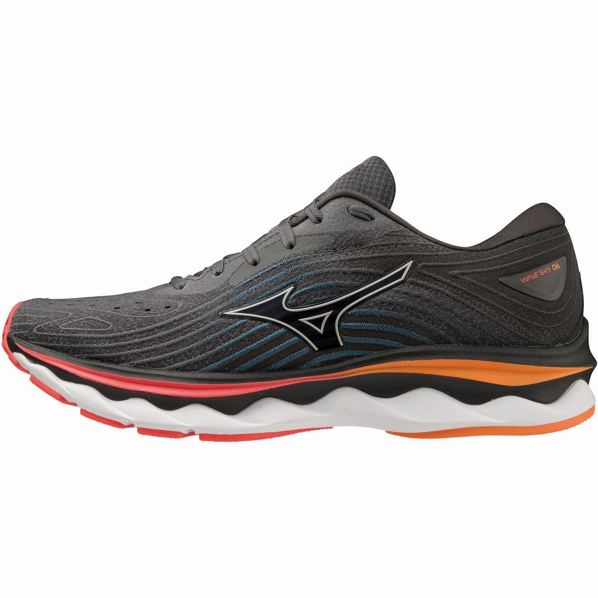 Shoes Mizuno Mizuno Wave Sky 6 Mens Running Shoes - Grey