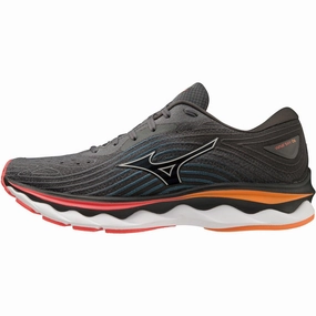 Shoes Mizuno Mizuno Wave Sky 6 Mens Running Shoes - Grey