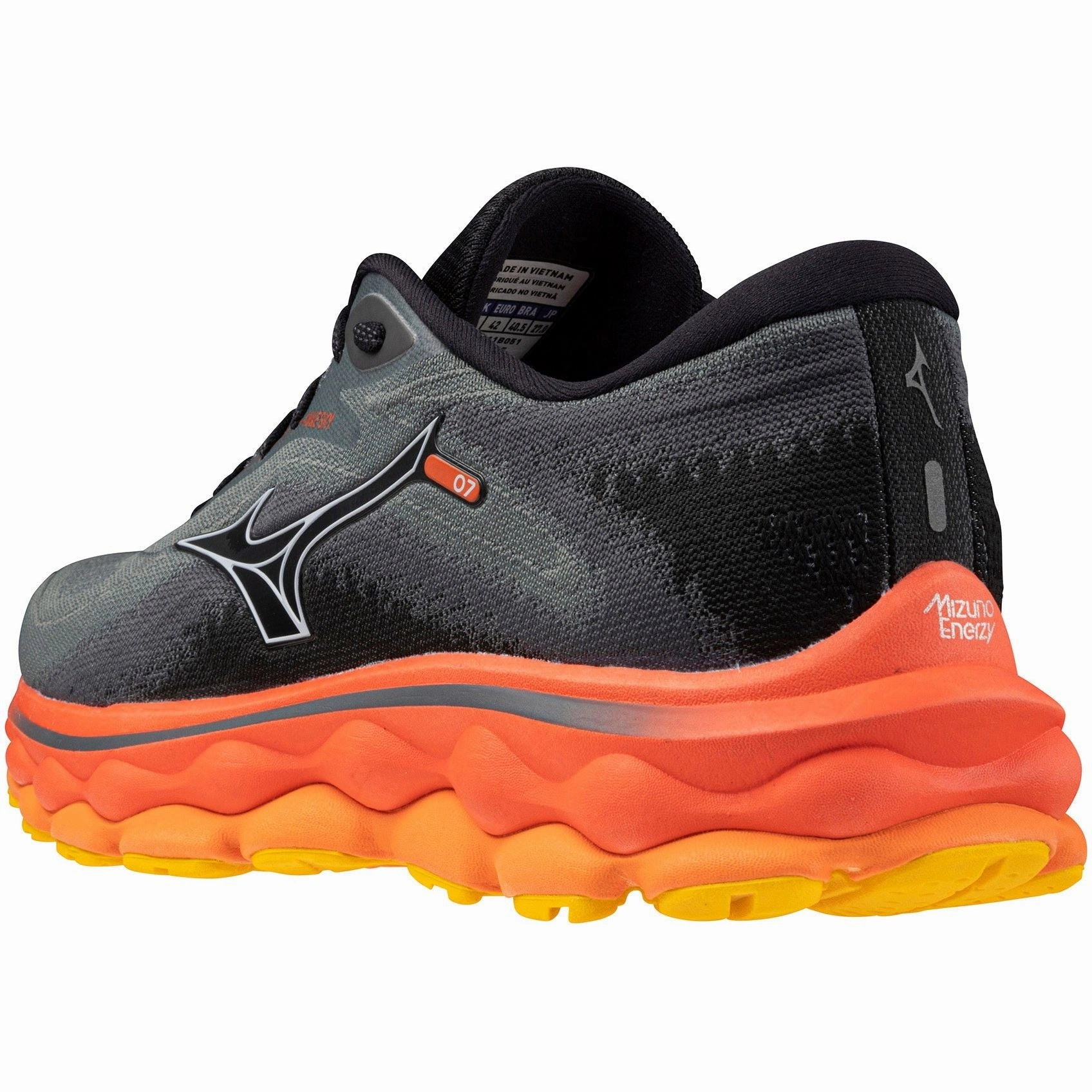 Shoes Mizuno Mizuno Wave Sky 7 Mens Running Shoes - Grey