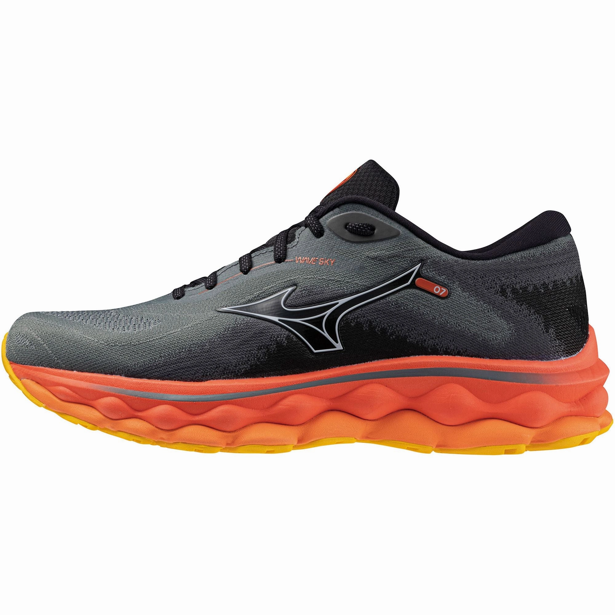 Shoes Mizuno Mizuno Wave Sky 7 Mens Running Shoes - Grey