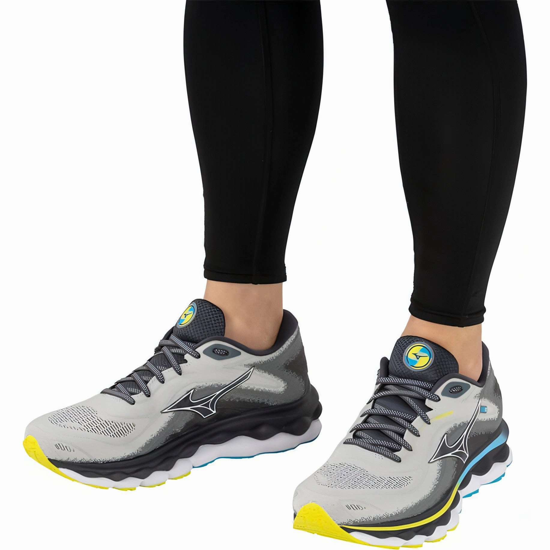 Shoes Mizuno Mizuno Wave Sky 7 Mens Running Shoes - Grey